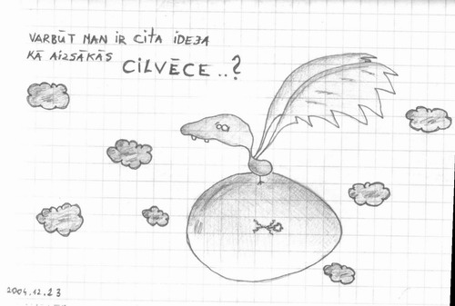 Varbūt man ir cita ideja kā aizsākās cilvēce..?